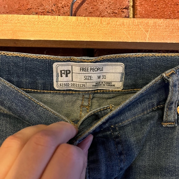 Free People Jeans Size 12 - Picture 2 of 2